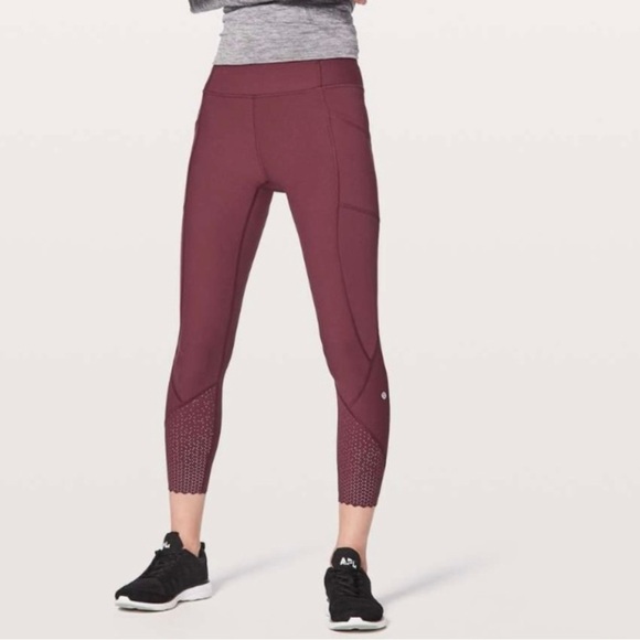 Lululemon Tight Stuff Tight II 25" Size 4 In Redwood - Picture 1 of 12